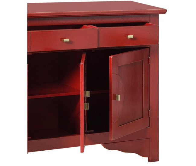 Armário Multiusos Canton Vermelho