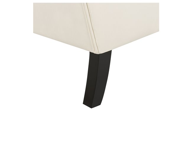 Beliani Poltrona ALTA Branco/ Bege