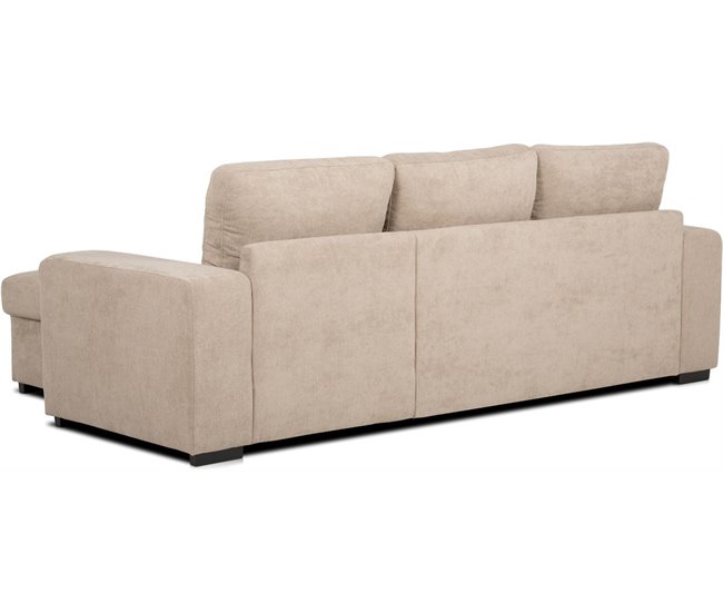 Chaise longue com cama HARRY Camel
