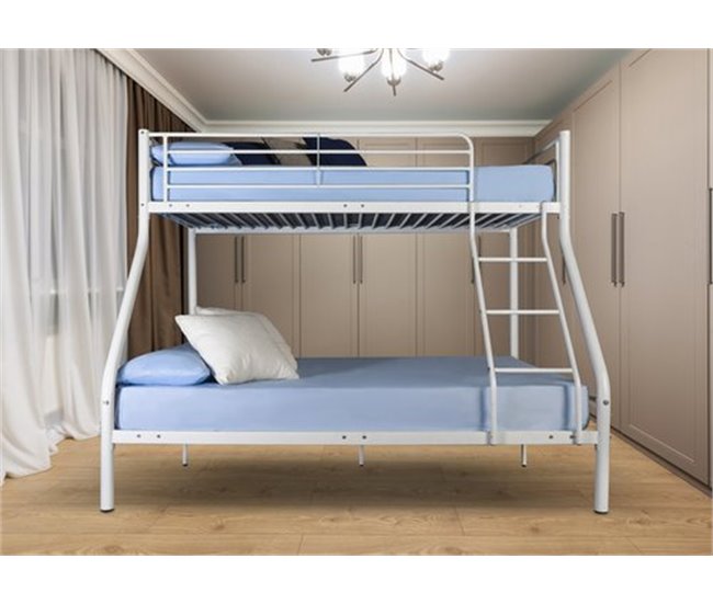 beliche de casal 145x200 Branco Brillo