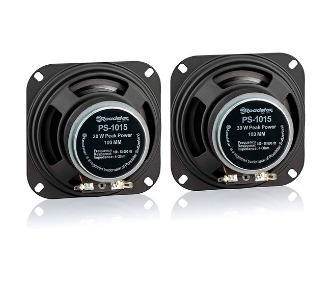 Altifalantes para automóvel Roadstar PS1015 Preto
