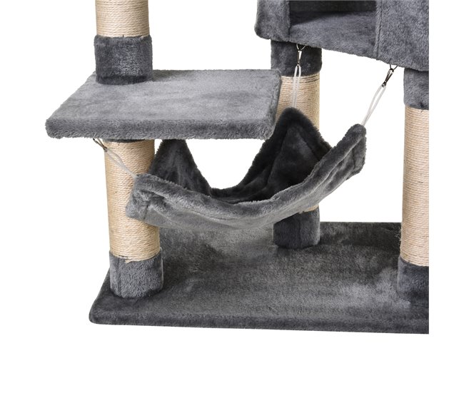 Arranhador de árvore para gatos Cinza