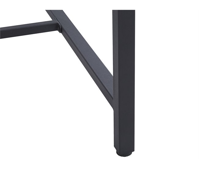 Beliani Mesa de centro SAVANNAH 80x160 Castanho