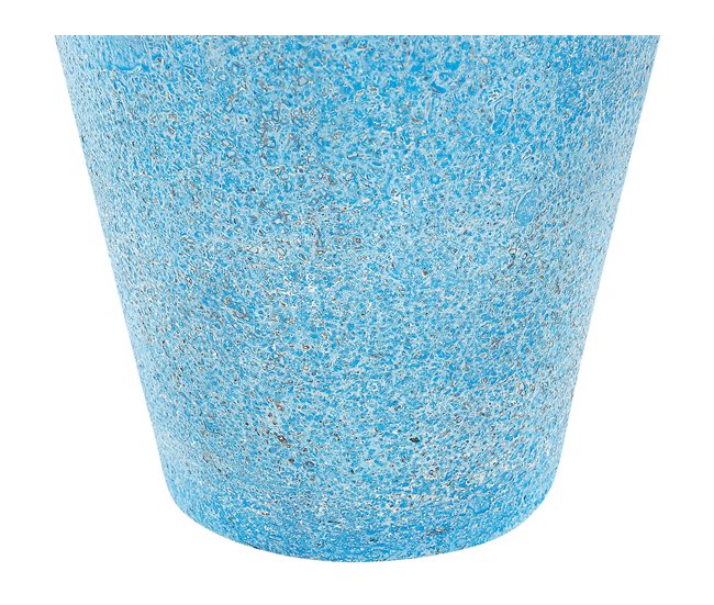 Beliani Jarro decorativo PLATEJE Azul