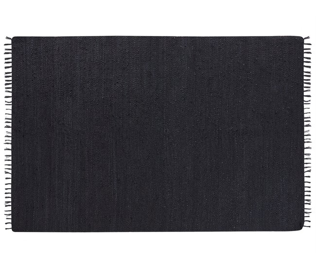 Beliani Entrelaçado SINANKOY 200x300 Preto