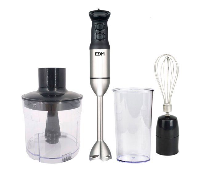 Varinha mágica EDM 1200W 2 níveis de potência + acessórios Inoxidavel