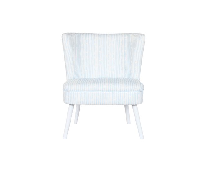 Poltrona Branco/ Azul
