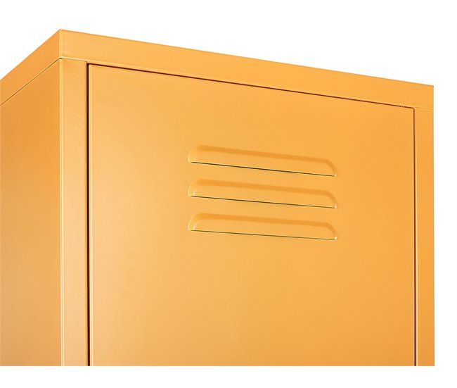 Beliani Estantería de oficina FROME Amarelo
