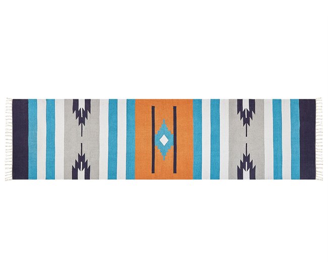 Beliani Kilim NORATUS 80x300 Multicor