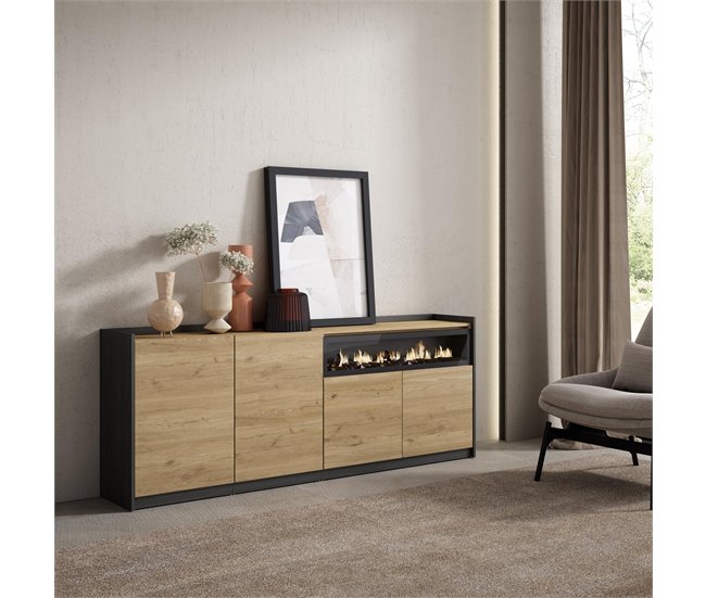 Aparador SOKKEL 207 Carvalho