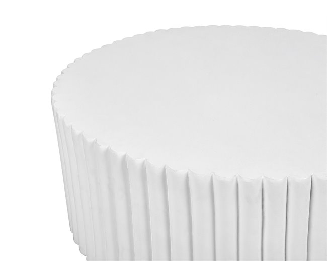 Beliani Mesa de centro POZZA Branco