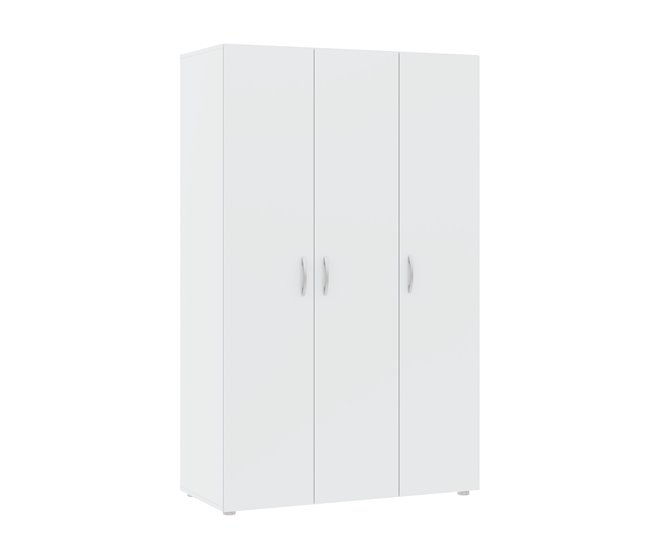 Roupeiro SERIE LEADER portas batentes branco Branco