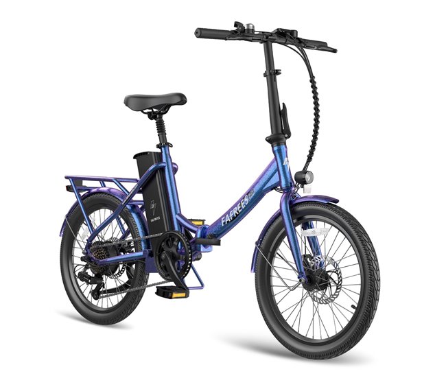 Bicicleta Elétrica FAFREES F20 Lasting - Motor 250W Azul