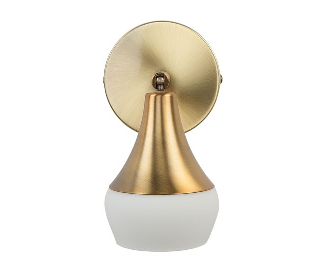 Beliani Candeeiro de parede ANTLER Dourado