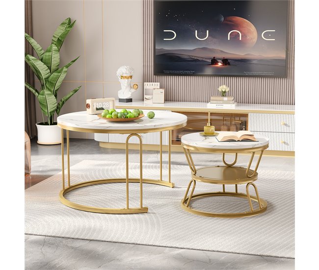 Mesa de centro, mesa auxiliar, mesa auxiliar 70x70 Branco