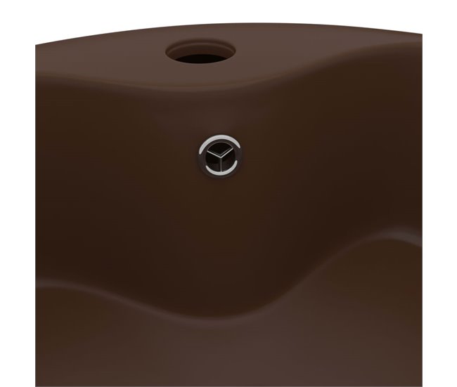 Lavatório - Lavabo - Pia de banheiro com extravasamento Castanho
