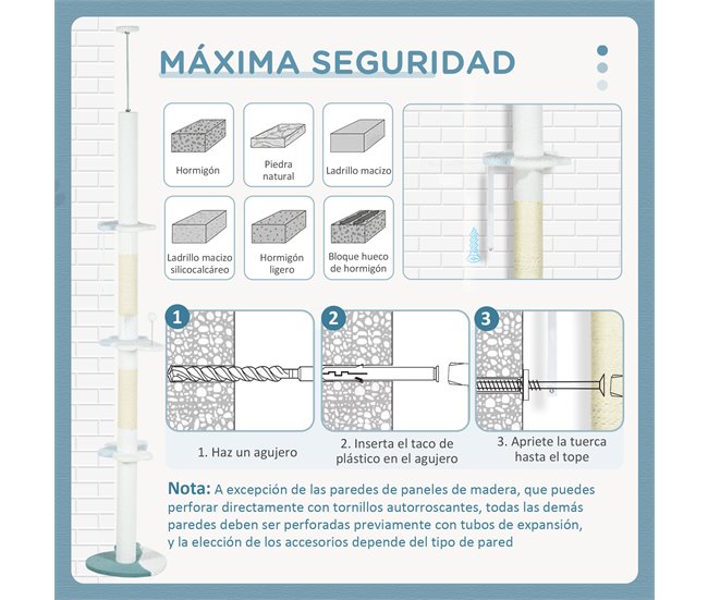 Arranhador para Gatos Branco