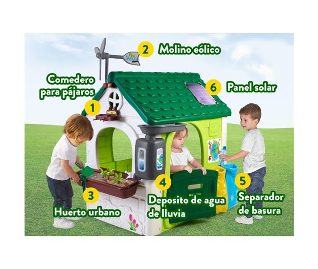 Casa Infantil de Brincar Eco House Multicor