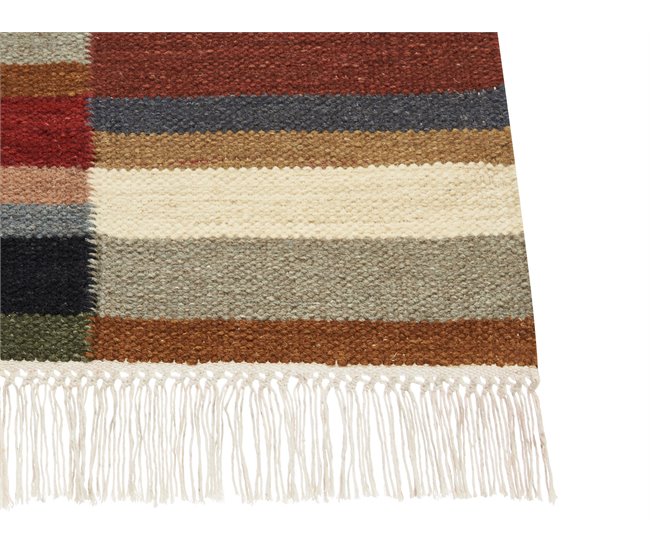 Beliani Entrelaçado MUSALER 200x300 Multicor