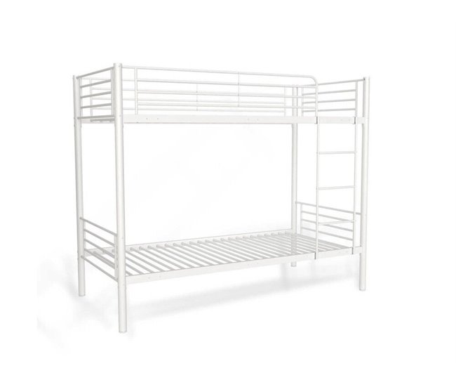 Beliche Duplo Metálico 98x201 Branco