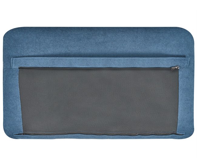 Beliani Sofá-cama Poliéster Azul