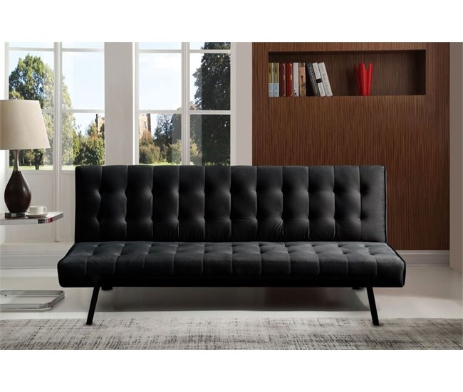 Sofá cama Nahia Cinza