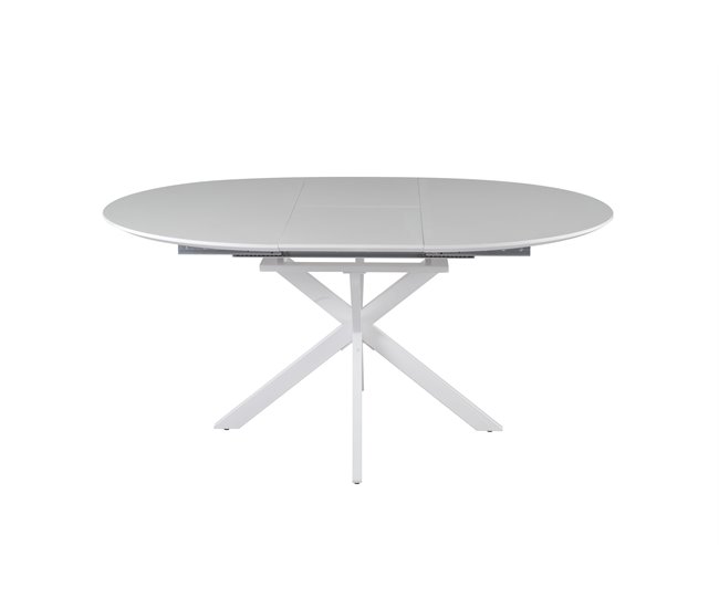 Mesa de jantar extensível CINTHYA Branco