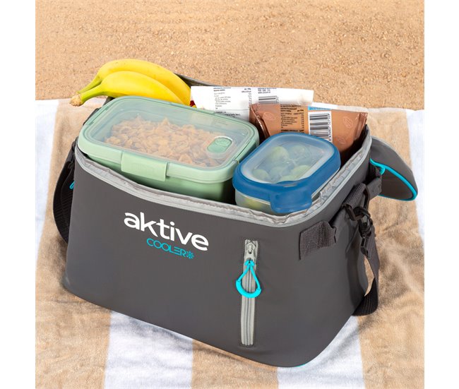 Aktive Bolsa térmica de alto desempenho de 18 litros Cinza Azul