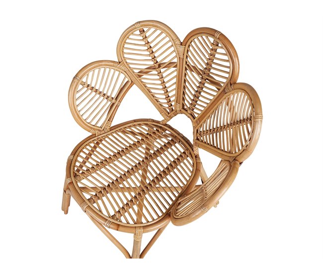 Cadeira pavão FLORENTINE II Rattan Natural Natural