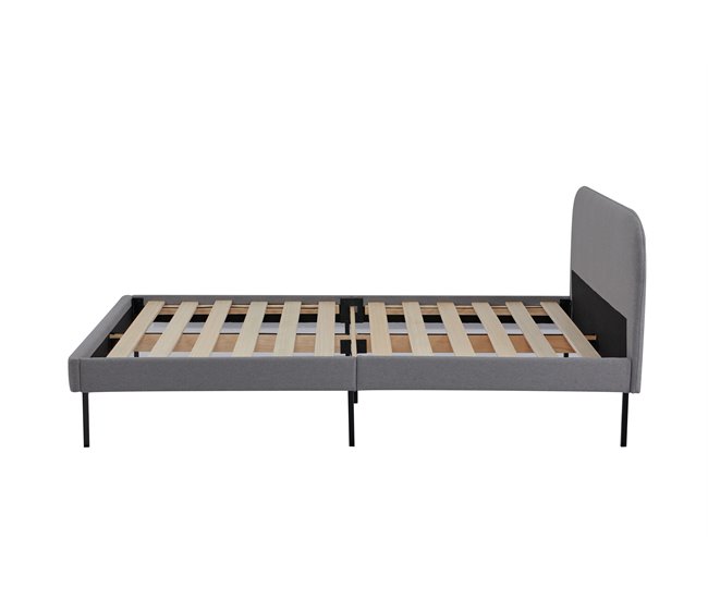 Cama STAR 150x190 cm cor cinza Cinza