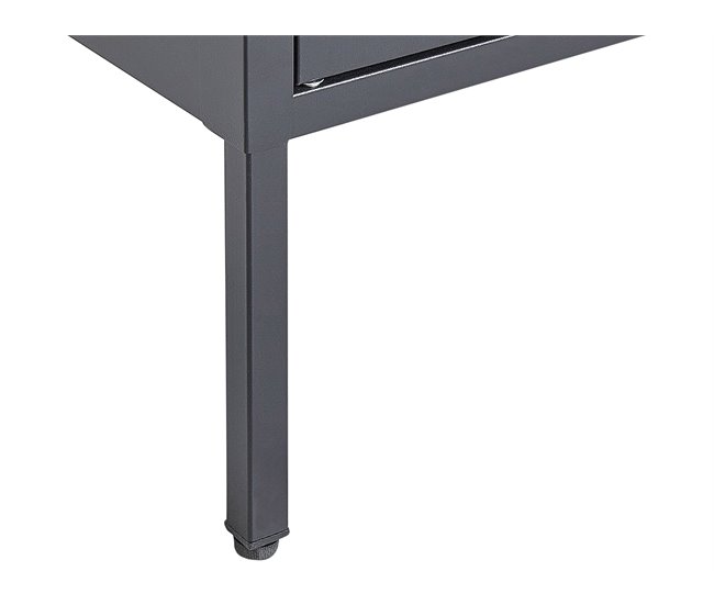 Beliani Vitrina FOXTON Preto