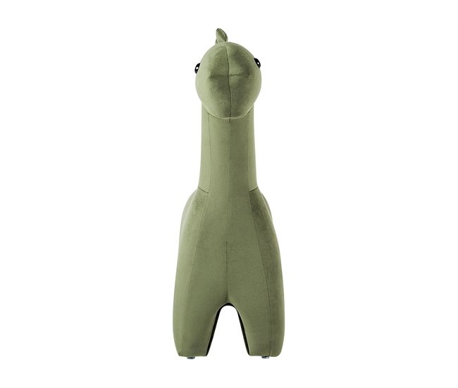 Beliani Pufe animal BRONTOSAUR Verde