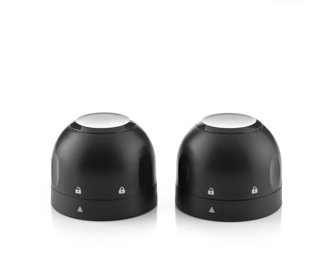 Conjunto de Tampas para Champanhe Preto