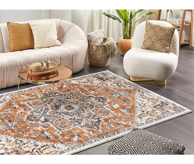 Beliani Pelos curtos METSAMOR 200x300 Bege