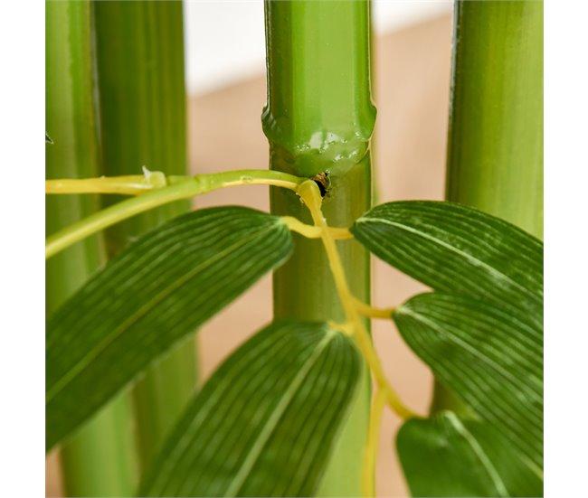 Bambú Artificial PE HOMCOM, casa - decoração Verde