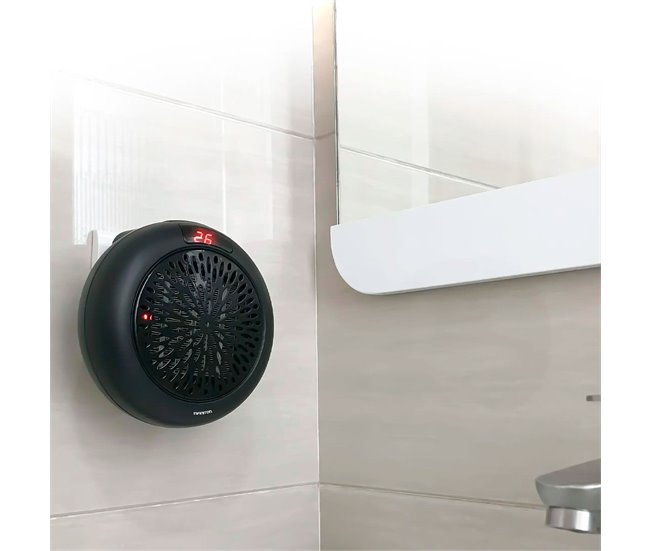 Aquecedor com ventilador Infiniton HWS-6AC Potência 600 W Preto
