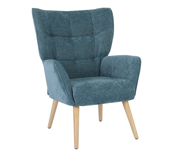 Cadeirão decorativo TYRA Azul