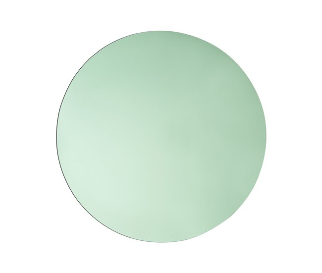 Beliani Espelho BOUCHON Verde