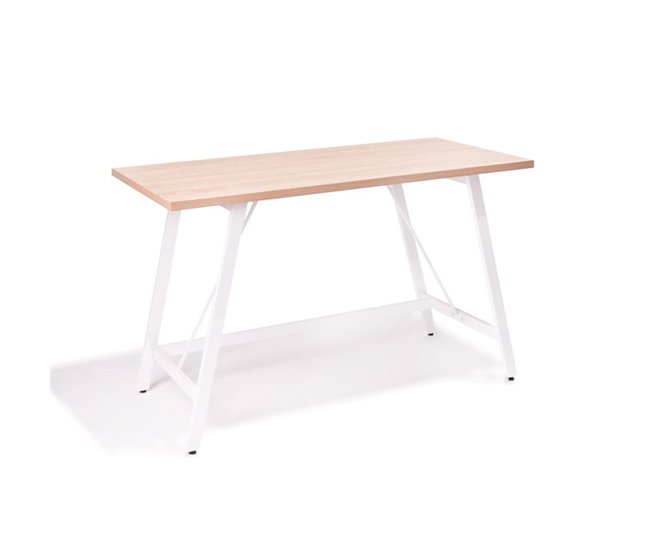  Mesa de estudo inteligente 120x60 Madeira