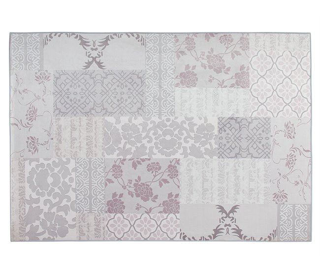 Beliani Pelos curtos BALLICA II 160x230 Cinza Claro
