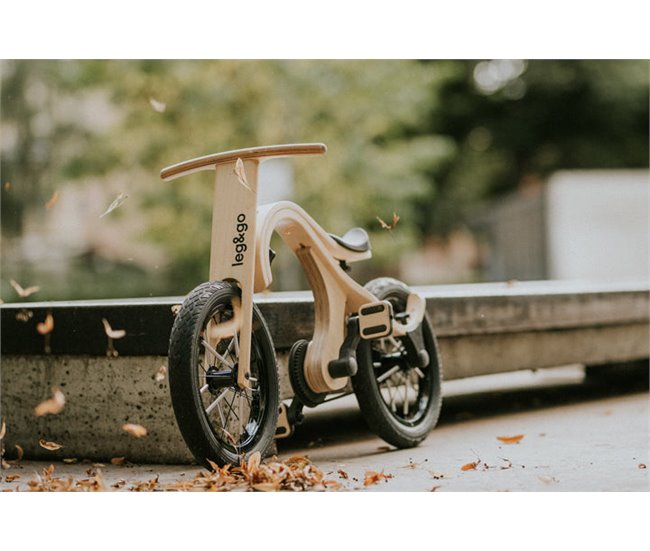 Extensão Draisienne para bicicleta a pedal Madeira