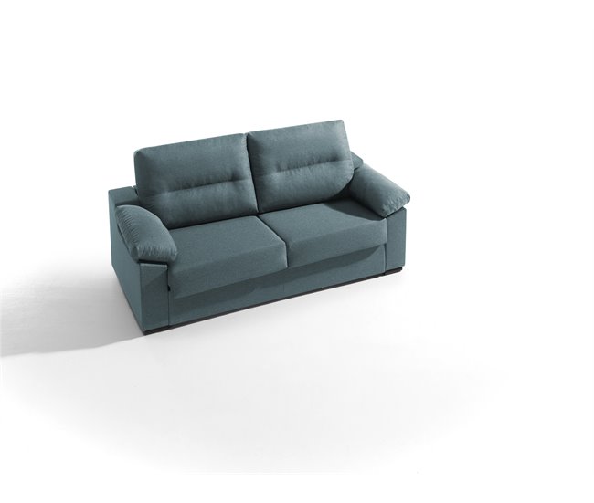 Sofá cama 3 lugares NIMBUS na cor bege Turquesa