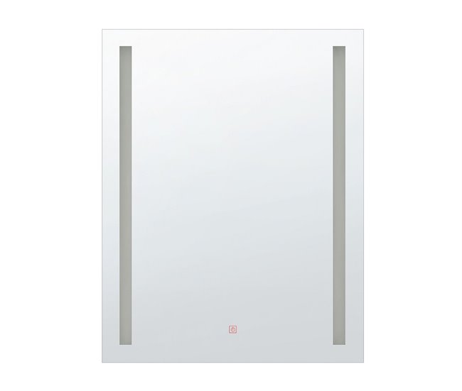 Beliani Espejo de baño MARTINET 60x4 Cinza