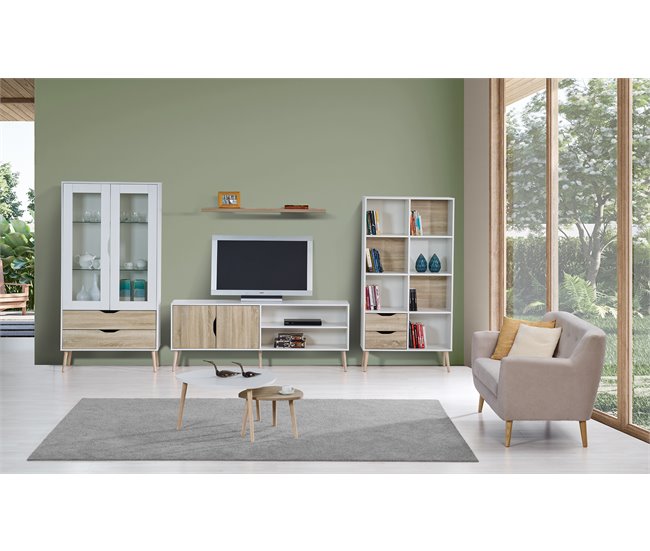 Base TV Faro Branco
