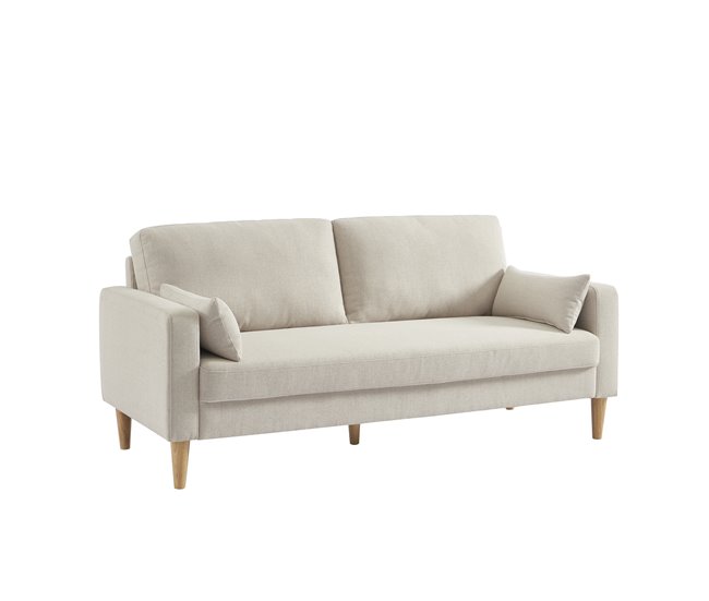 Sofá fixo 2 lugares ONA Bege