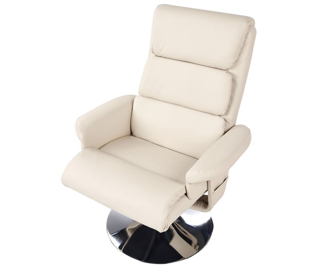 Beliani Cadeira de massagem LEGEND Bege