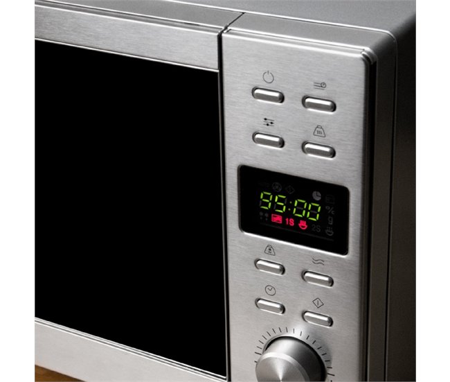 Forno microondas GrandHeat 2000 Flatbed Aço Cecotec Prata