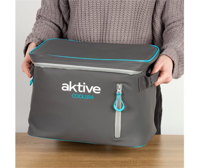 Aktive Bolsa térmica de alto desempenho de 18 litros Cinza Azul