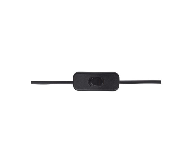 Beliani Candeeiro de mesa PALMIET Preto