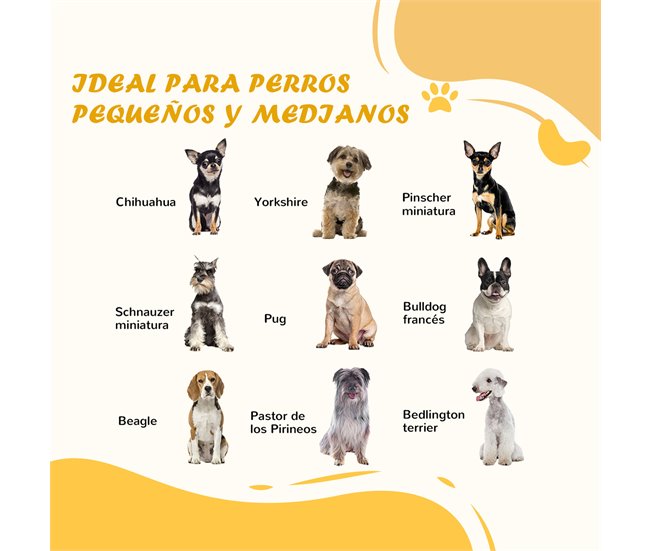 Barreira de Segurança para Animais de Estimação MDF e Aço PawHut Branco